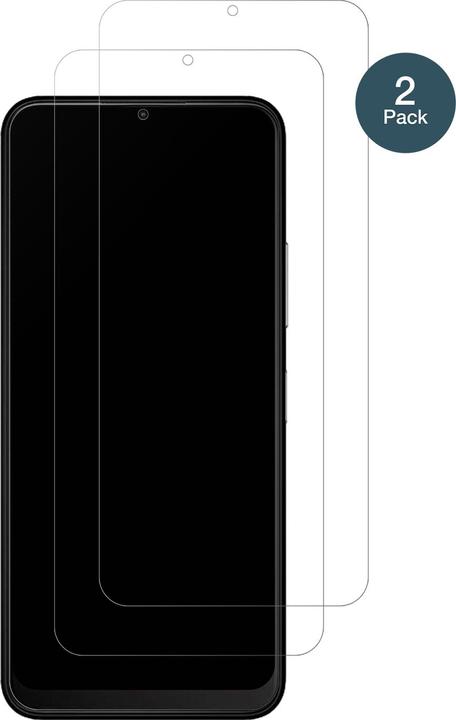 Actual product image Dipos Screen Protector Anti-Shock (2 Piece, Nokia C32)
