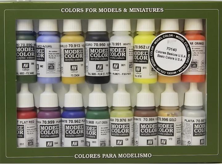 Produktbild Vallejo Farbset 16x17ml