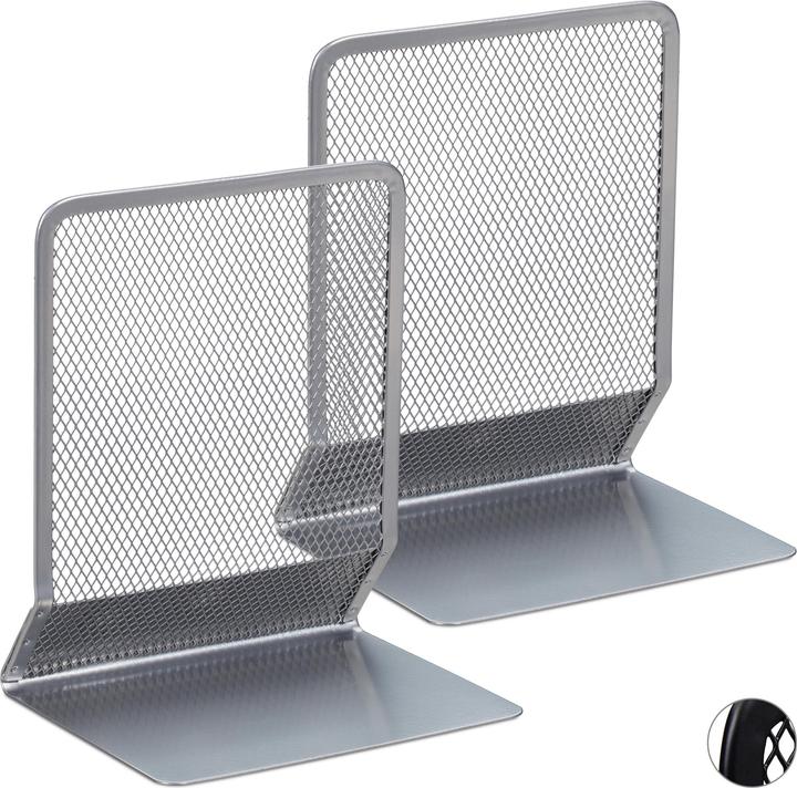 Image du produit Relaxdays Presse-livres en set (10.5 x 13.5 x 16.5 cm)