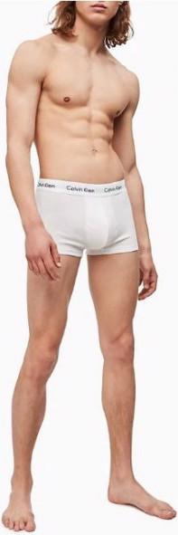 Produktbild Calvin Klein Low Rise Trunk "Cotton Stretch" weiss (M, 3er Pack)