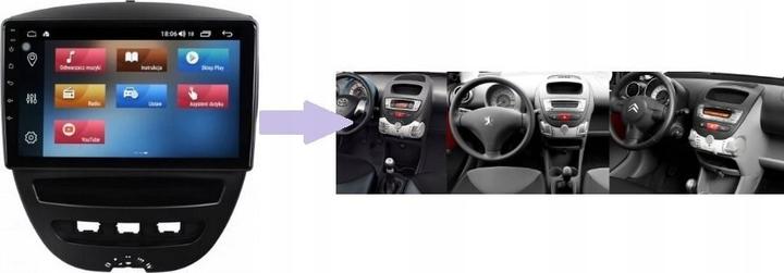 Image du produit No Name RADIO GPS NAVIGATION CITROEN C1 2005-2014 ANDROID (9")