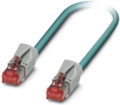 Produktbild Phoenix Contact 1408934 Kabelschnittstellen-/Gender-Adapter Blau (S/UTP, CAT5, 2 m)