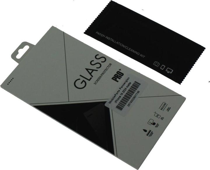 Produktbild MobileParts Panzerglas (1 Stück, Apple iPhone 16)