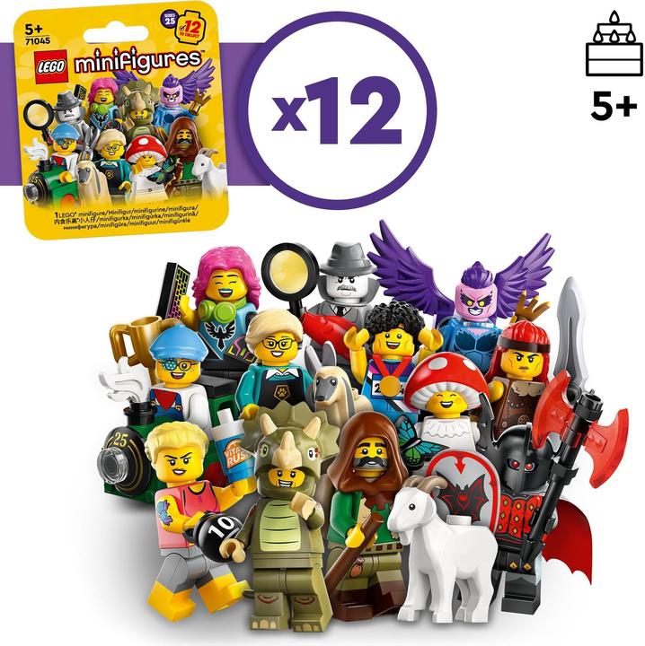 Actual product image LEGO Minifigures Series 25 (71045, LEGO Minifigures)