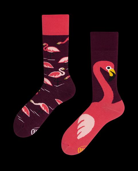Many Mornings Pink Flamingo