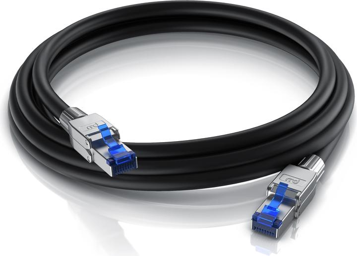Produktbild Primewire LAN Kabel CAT.8, RJ-45, Netzwerkkabel CAT 8, Gigabit Ethernet 40 Gbit/s, S/FTP Pimf Patchkabel (S/FTP, CAT8.1, 2 m)