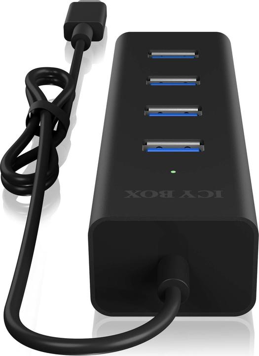 Actual product image Icy Box Ib-Hub1409-C3 (USB-C, 4 Ports)