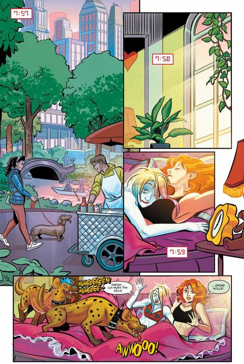 Actual product image Panini Harley Quinn (German, Riccardo Fedrici, Marcial Toledano Vargas, Dani, Grace Ellis, Gretchen Felker-Martin, Hannah Templer, Sweeney Boo, Alexis Quasarano, Tini Howard, Joanne Starer, Brandt & Stein, Erica Henderson, Natacha Bustos, 2025)
