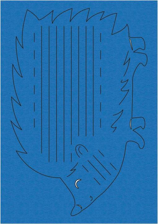Actual product image Ursus Craft paper braiding paper A4, 27 pieces, multicoloured (300 g/m², 27 x)