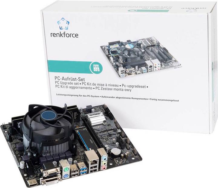 Actual product image Renkforce PC Tuning Kit ® Core™ i5 11500 (6 x 2.7 GHz) 16 UHD Graphics 610 Micro ATX