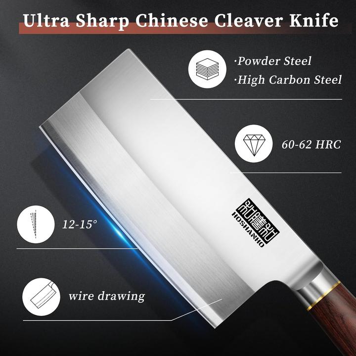 Actual product image Hoshanho Hackmesser