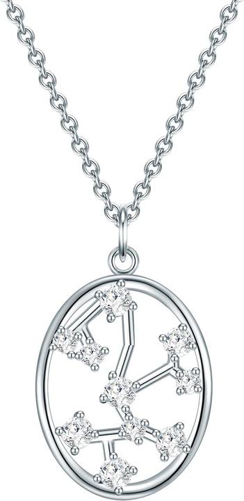 Trilani Damen Sterling Silber Zirkonia silber 42,0 cm Basiskette + 7,0 cm Verlängerung - 28603 (Sterling Silber, 42 - 49 cm)
