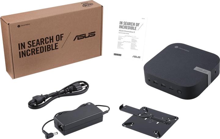 Actual product image ASUS Chromebox 5 (Intel Core i3-1220P, 8 GB, 128 GB, Intel UHD Graphics)