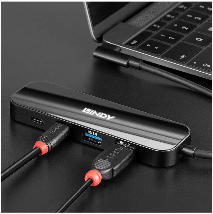 Produktbild Lindy USB 3.2 Gen 1 Typ C Hub 4 Port (USB-C, 4 Ports)