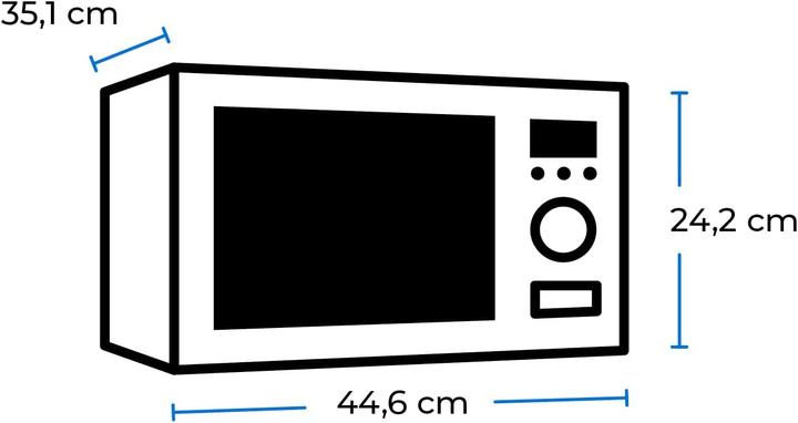 Produktbild Exquisit MW717-070G (20 l)