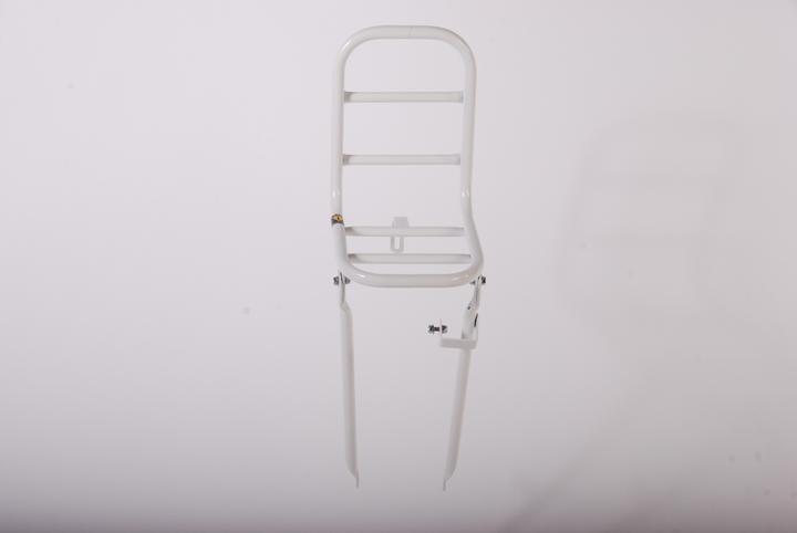 Produktbild Volare Gepäckträger Weiss für Fahrrad 26 Zoll - Stilvoll und Praktisch