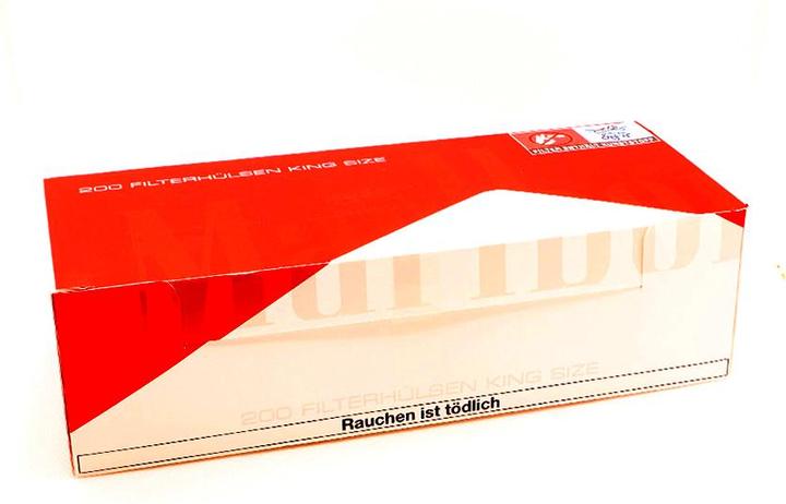 Produktbild Marlboro Rot King Size Hülsen 200 Stk
