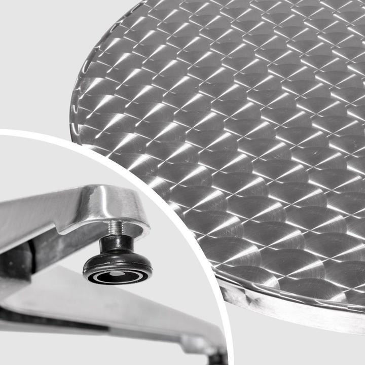 Image du produit tectake Tables de bistrot (Ø 60 x 114 cm)