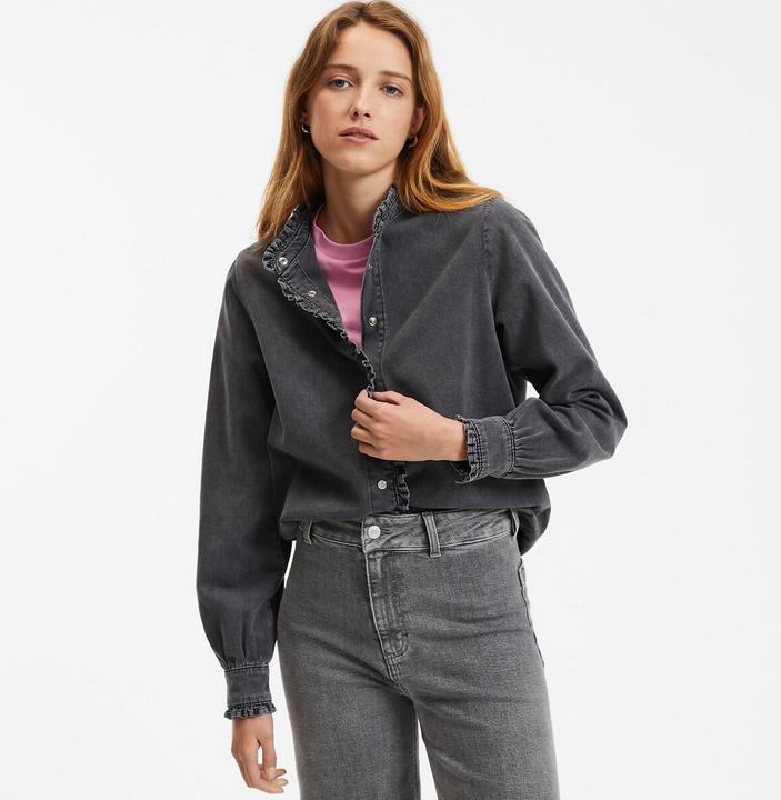 Immagine prodotto La Redoute Collections Camicetta in denim a maniche lunghe (40)