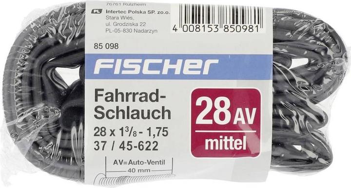 Produktbild Fischer Fahrradschlauch 28 Zoll 85098 (Schrader (AV), 28", 40 mm)