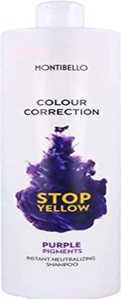Actual product image Montibello Shampoo Colour Correction Stop Yellow Capacity: 1000 ml (1000 ml, Liquid shampoo)