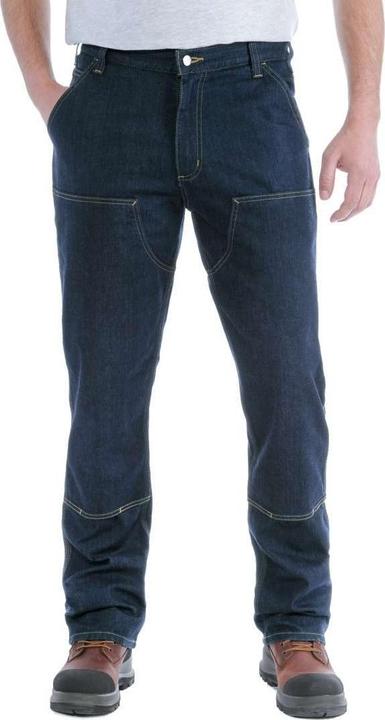 Carhartt DOUBLE FRONT DUNGAREE JEANS ERIE maat W34/L34 (W34/L34)