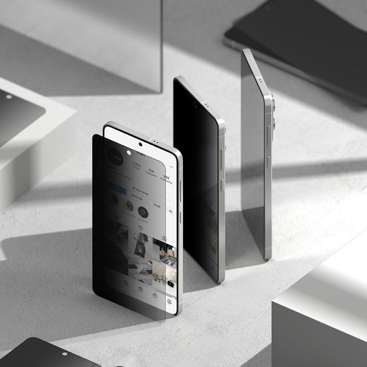 Image du produit Ringke Easy Slide 2er-Pack Sichtschutzglas für Samsung Galaxy S25 Edge (2 pièce(s), Samsung Galaxy S25 Edge)