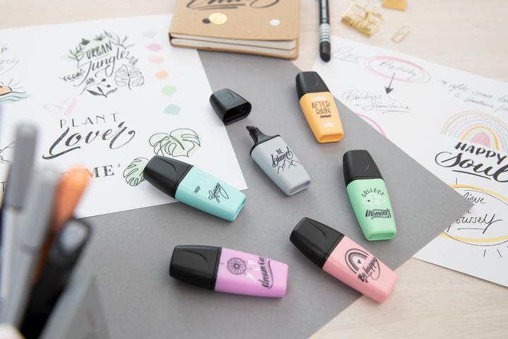 Image du produit STABILO Boss Mini Pastellove 2.0 (Turquoise, Menthe, Abricot, Rose, Gris, 5 mm, 5 x)