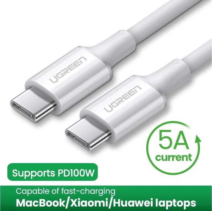 Actual product image Ugreen USB C – USB C (2 m, USB 2.0)