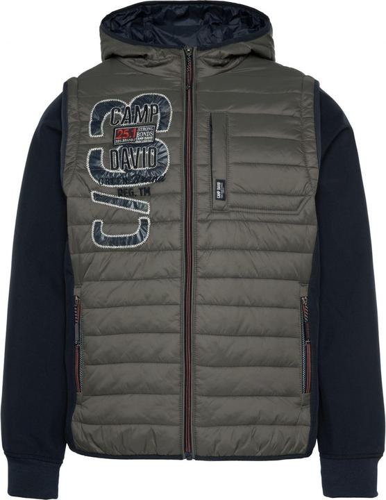 Produktbild Camp David Jacke halb Stepp- und Softshelljacke (M)