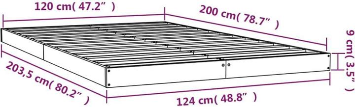Actual product image VidaXL Burr (120 x 200 cm)