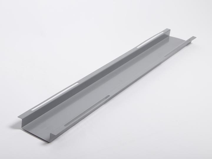 Grey lacquered