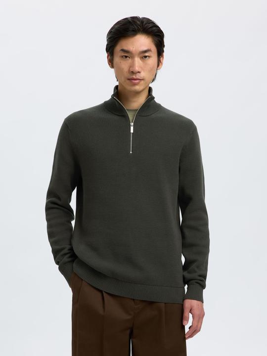 Immagine prodotto Selected Homme Slhdane Ls Knit Structure Half Zip Noos (XL)