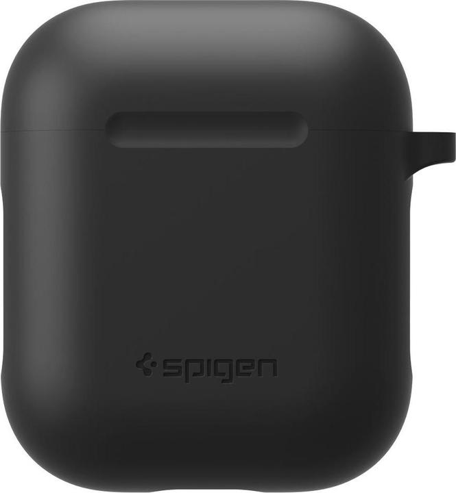 Image du produit Spigen Custodia Silicone Fit Airpods Black (Sac pour écouteurs)