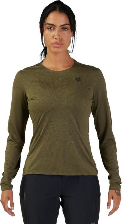 Image du produit Fox Jersey 23 W Flexair Ascent Ls Grn S (S)