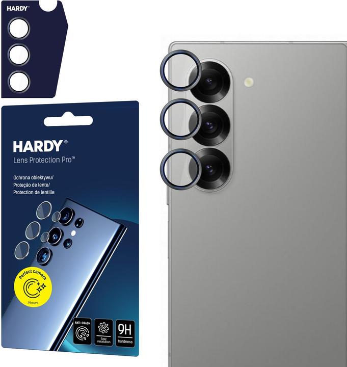 Produktbild 3MK HARDY Lens Protection Pro für Samsung Galaxy Z Fold 6 - Schwarz (1 Stück, Samsung Galaxy Z Fold6)