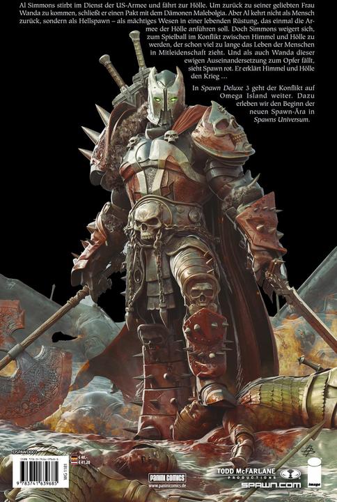Actual product image Panini Spawn Deluxe Collection (German, Jim Cheung, Board Booth, Thomas Nachlik, Carlo Barberi, Stephen Segovia, Marcio Takara, 2024)