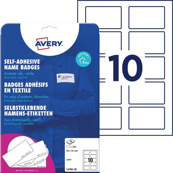 Produktbild Avery Namensschilder