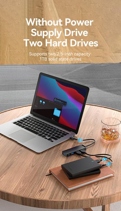 Productafbeelding Vention Chlbd (USB-A, 4 Havens)
