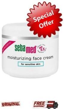 Actual product image Sebamed Sensitive Skin Moisturizing (75 ml, Day cream)