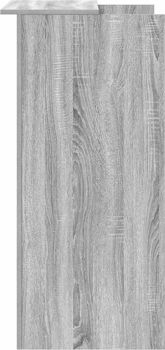 Produktbild VidaXL Empfangstheke Grau Sonoma 55x50x103,5 cm Holzwerkstoff Empfangstresen