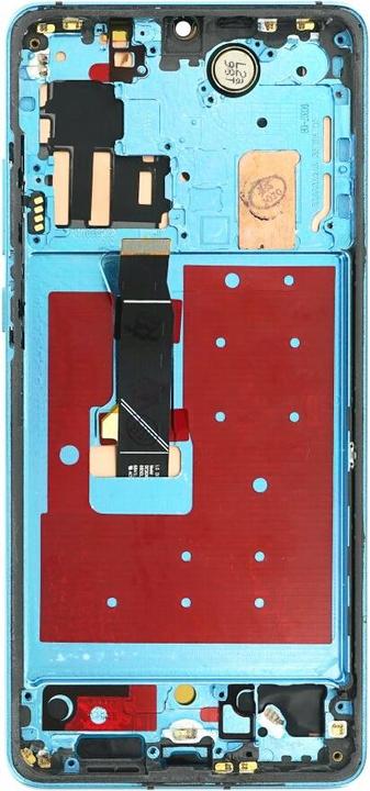 Produktbild OEM Display-Einheit + Rahmen für Huawei P30 Pro aurora blue (Display, Huawei P30 Pro)