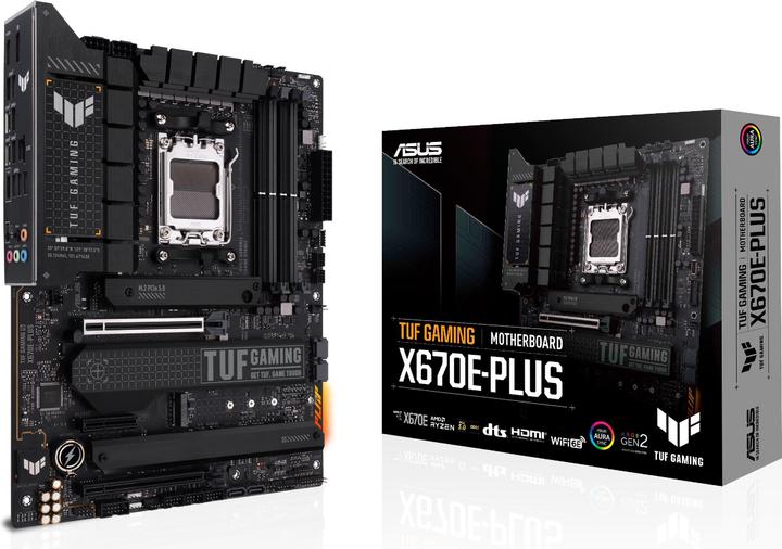 Image du produit ASUS TUF GAMING X670E-PLUS (AM5, AMD X670E, ATX)