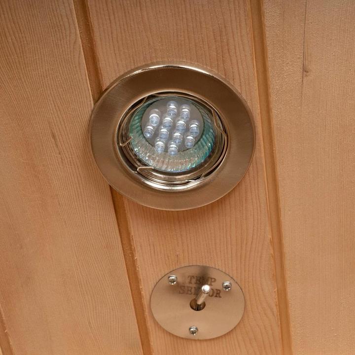 Produktbild Home Deluxe Infrarotkabine IKENNA DELUXE M - 5 Hochleistungs-Vollspektrumstrahler - 120x105cm für 2 Personen