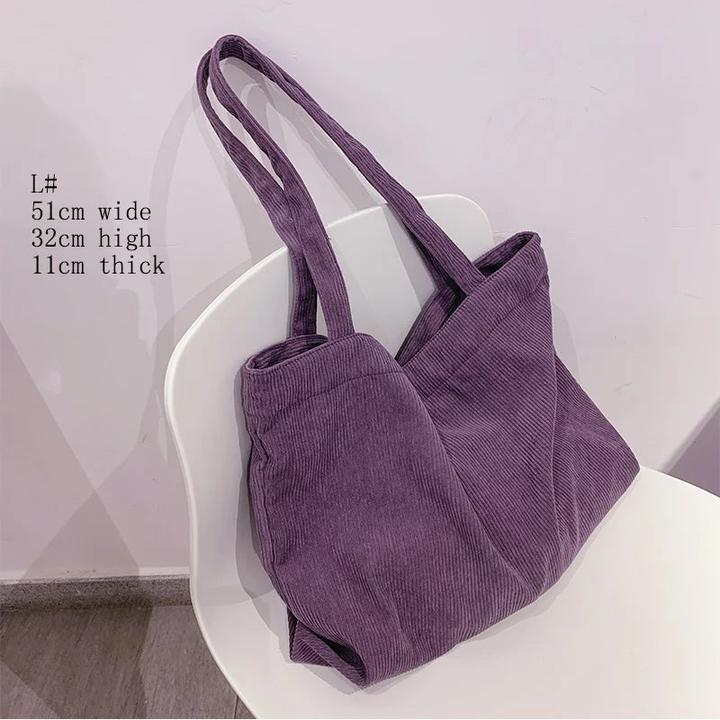 Only-Bags.Store Kordtasche Handtaschen Umhängetaschen Weiche Umweltspeicher Wiederverwendbar Kleine und grosse