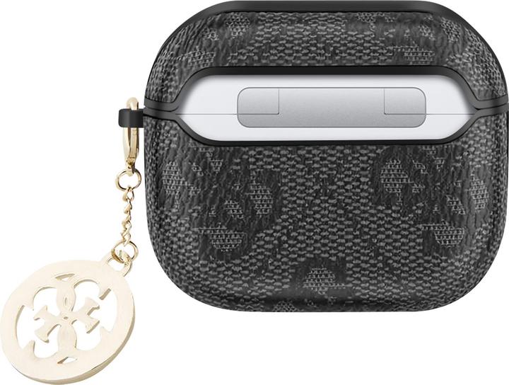 Immagine prodotto Guess Cover per Airpods 3 4G Script con ciondolo scintillante e abbellimento in strass (Manicotto per cuffie)