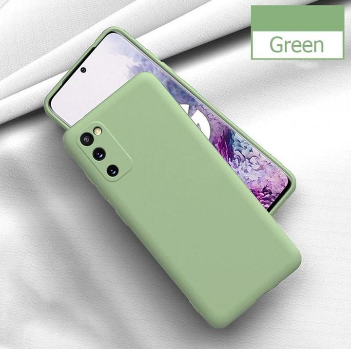 Actual product image Screenguard Samsung Galaxy S20 FE Liquid Silicone Case Cover (Samsung Galaxy S20 FE)