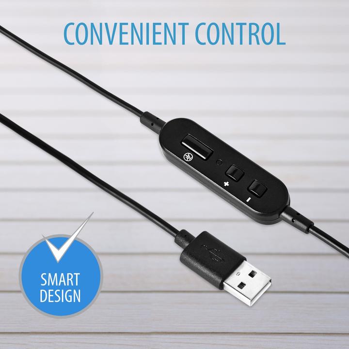 Produktbild V7 Essentials USB Stereo Headset (Kabelgebunden, USB-A)