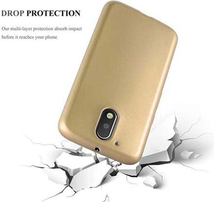 Immagine prodotto Cadorabo Copertura metallica opaca in TPU (Motorola Moto G4 Plus, Motorola Moto G4)
