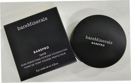 Actual product image Bare Minerals Bareminerals Barepro 16Hr Skin-Perfecting Powder Foundation Pressed Primer In Compact Fair 15 Warm